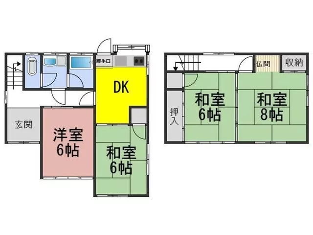 Nishi-Akimimachi (Chasho Station) 6.5 million yen