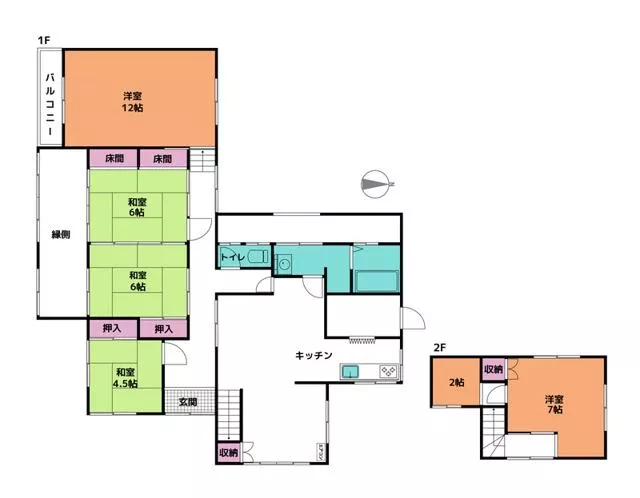 Shimonoseki City Toyohoku Town Oaza Awano (Nagato Awano Station) 2-story 4SLDK