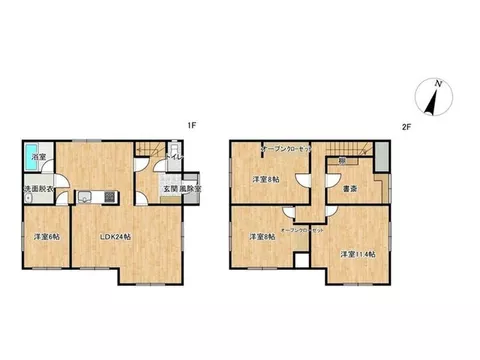 Open house held, interior and exterior renovation completed, two-family consideration possible, parking for 3 cars, garden space - Image 3