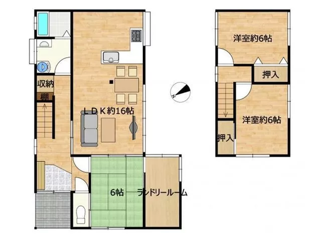 [Open House] [Interior and exterior renovation planned] Parking available for 3 standard cars in parallel. All rooms have storage.