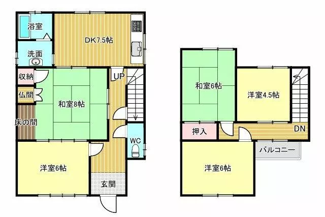 Gifu City Yashiro 1-chome (Gifu Station) 2-story 5DK