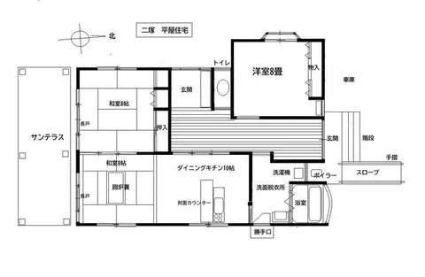 Takaoka City, Futatsuka (Hayashi Station), 2-story, 4LDK
