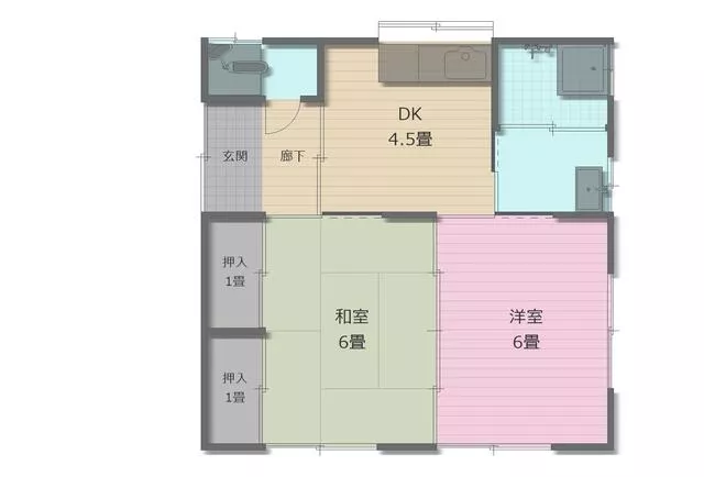 Fuji City, Tenma (Fuji-ne Station) single-story building 2DK