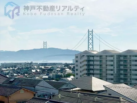 ≪24-hour online viewing reservation available≫ View of the Akashi Kaikyo Bridge♪ Convenient living facilities within walking distance♪