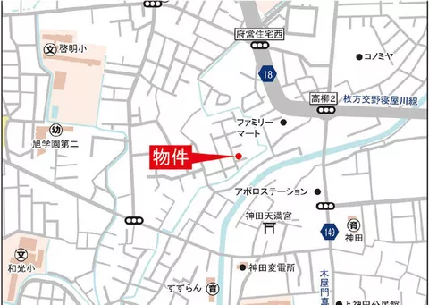 Neyagawa City, Takayanagi 5-chome (Kayashima Station), 3-story, 6DK - Image 3