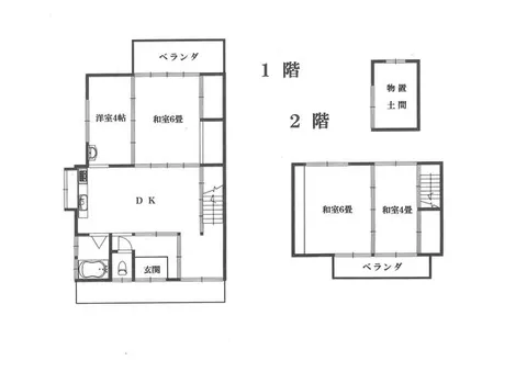 Okayama City, Higashi-ku, Nishi Daiji Minami 2-chome (Nishi Daiji Station) 2-story building 4SDK - Image 2