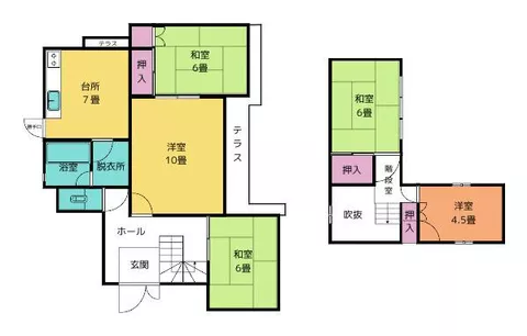 Takaoka City, Fushiki Kofu Motomachi (Fushiki Station), 2-story, 5DK