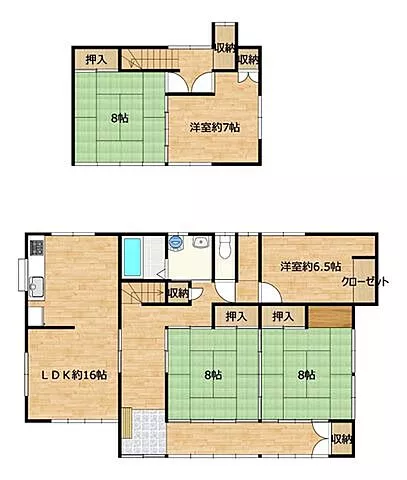 Used single-family home in Takizawa, Ichinoseki City, Mizuguchi