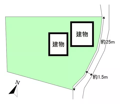 Ibusuki City Nishikata (Miyakahama Station) Single-story building 2DK