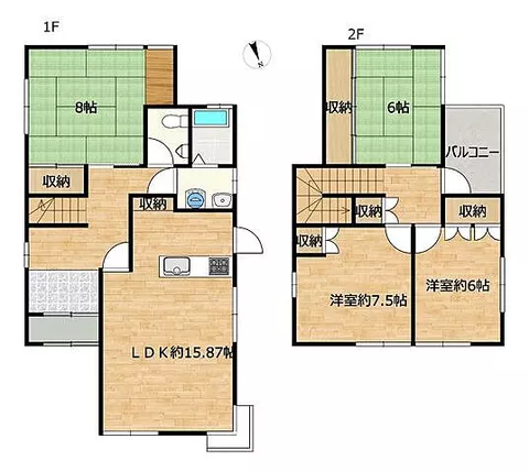Used single-family home, Akita City, Nigokawa, Ato-ta, single-family home