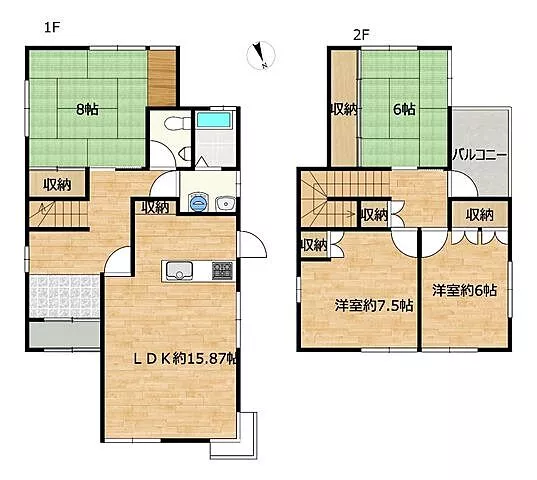 Used single-family home, Akita City, Nigokawa, Ato-ta, single-family home