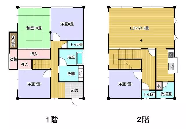 Fukui City, Ayukawa Town (Fukui Station) 2-story 4LDK