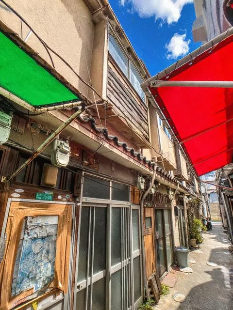 1-chome, Yasunagi, Minato Ward, Osaka City (Asashiobashi Station) 2-story building 3K