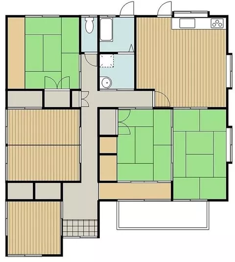 Kobayashi City, Tsutsumi (Kobayashi Station) Single-story building 5LDK