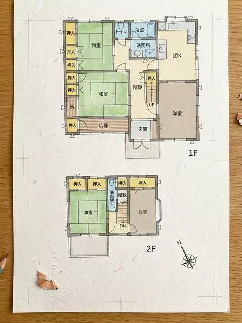 Tahara City, Noda Town, Kogota, 2-story, 5DK