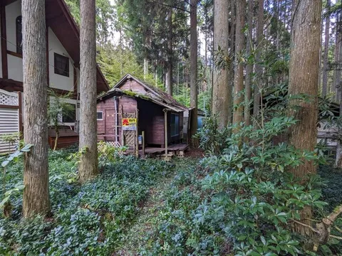 ◆ A villa area in the forest of Kyoko! ■ A small house surrounded by large cedar trees! ■ Perfect for hobbies!