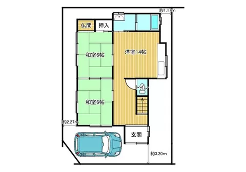 Katsuragi City, Kitahana Uchi (Kintetsu Shinjo Station), 2-story, 5DK