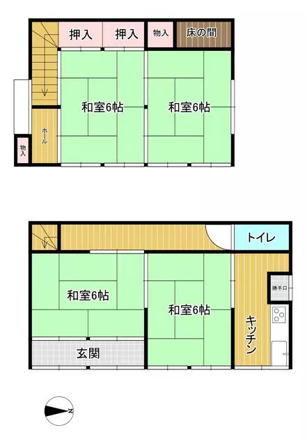 Tatsuno Town, Iina County, Oaza Inatomi (Miyaki Station) 2-story 4DK