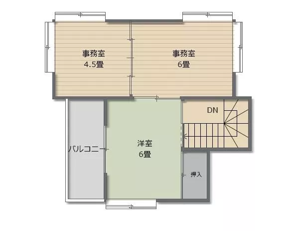 Okuzawa 18th District, Hachimantai City (Okuzawa Station) 2-story building 5DK