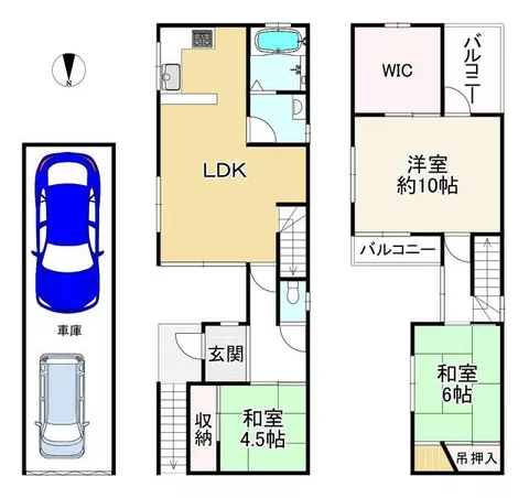 Nishi Ward, Sakai City, Horiage Midori 2-chome (Tsukuno Station) 3-story 3LDK
