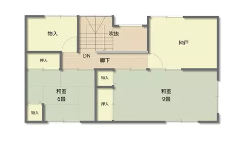Aomori City, Harabetsu 1-chome (Yatamae Station) 2-story building 4DK