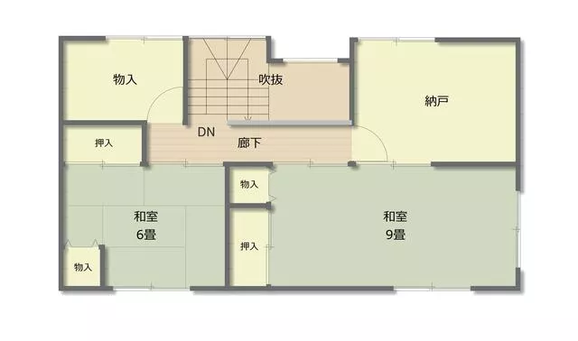 Aomori City, Harabetsu 1-chome (Yatamae Station) 2-story building 4DK