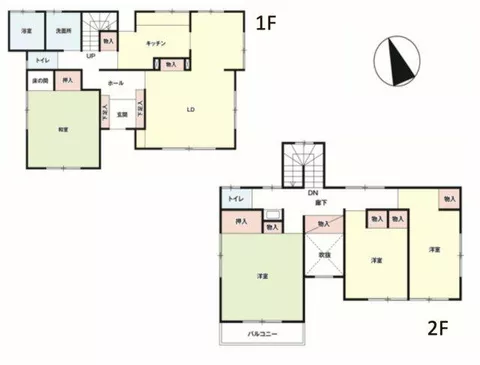 Hidaka City, Yokote 1-chome (Musashi-Yokote Station), 2-story, 4LDK
