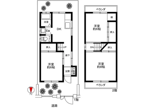 ◎Convenient two-story house◎Available for viewing anytime as it is vacant.