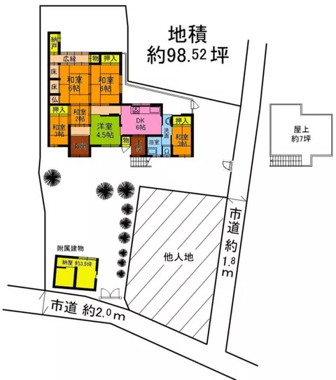 Sakai City, Mihara Ward, Kitayobe (Hatsushiba Station) single-story 6DK