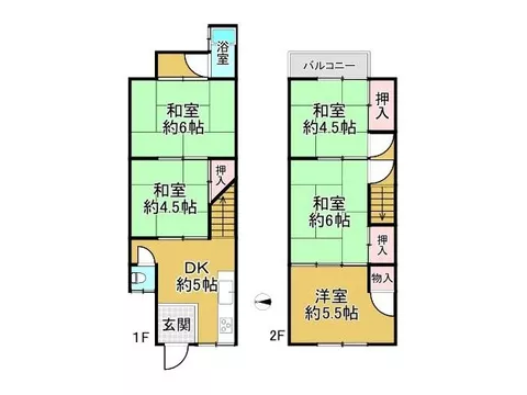 Okubo Town, Minami no Kuchi (Okubo Station) 6.8 million yen
