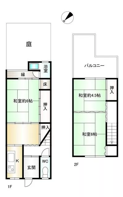 Ukyo Ward, Kyoto City, Uzumasa Tanamori-cho (Uzumasa Koryuji Station), 2-story, 4K