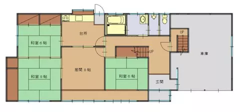 Odate City, Hayakuchi, Fukazawadai, 2-story, 8K - Image 2