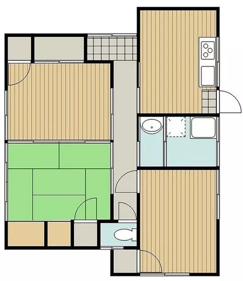 Kobayashi City, Magata (Kobayashi Station) Single-story building 3DK