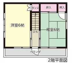 Shinshiro City, Toyoe Aza Suha-yama (Nodajou Station) 2-story building 8DK