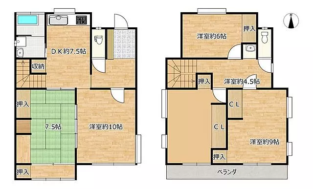 Used single-family home in Asōda 5-chome, Kumamoto City, Kita Ward