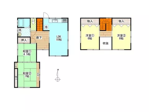 Used house built in Heisei 12 in Usuki City. Within a 14-minute walk to Usuki Elementary and Junior High School, and Usuki City Hall.