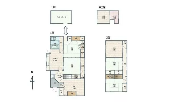 Nagaoka City, Urase Town (Nagaoka Station), 2-story, 7DK