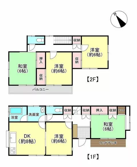 Inashiki District, Miho Village, Oaza Nusa (Tsuchiura Station) 2-story 5DK - Image 2