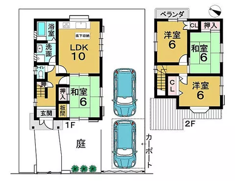 Used single-family home, used house, Higashihonbaicho Akakuma Higashiyamaguchi