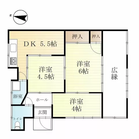 Kitakyushu City, Kokurakita Ward, Shimotono 3-chome (Kokura Station) Single-story building 3DK