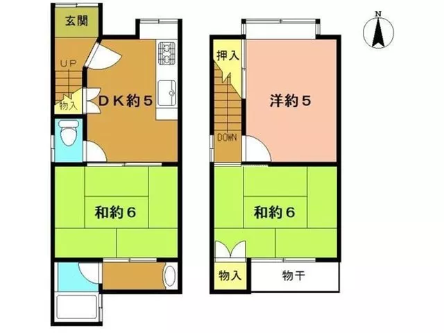 4.8 million yen, Uzumasa Yasui Tatsumi-cho (Uzumasa Tenjingawa Station)