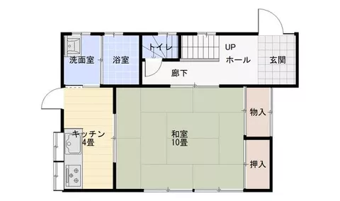 Kotokai Oohira-cho, Nagasaki City 2-story building 3K