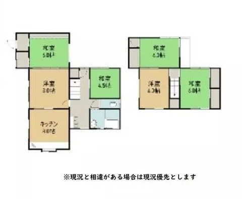 Iwade City Nakazako (Iwade Station) 2-story 6DK