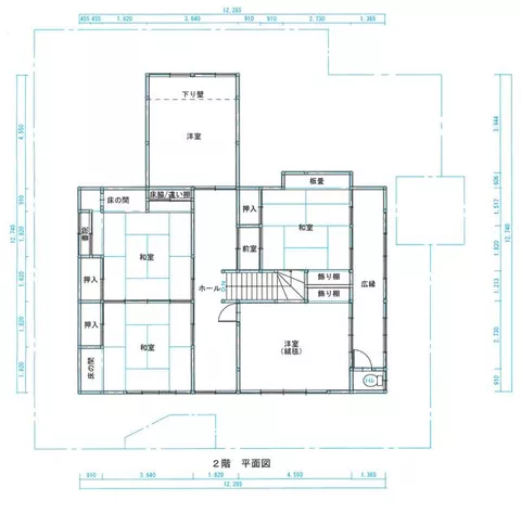 Kitakami City, Waga Town Sen'nin 7 Chiwari (Waga Sen'nin Station) 2-story 11DK