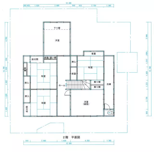 Kitakami City, Waga Town Sen'nin 7 Chiwari (Waga Sen'nin Station) 2-story 11DK