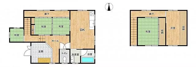 Used single-family home in Hanazono 6-chome, Nishi Ward, Kumamoto City