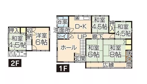 2F 6DK in Ikenaga, Kikuka-cho, Yamaga-shi, Kanagawa

2,000,000 yen
