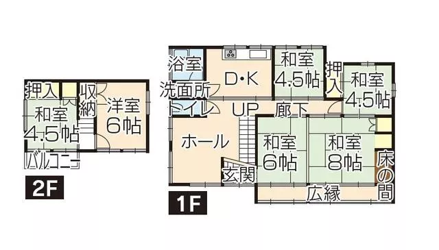 2F 6DK in Ikenaga, Kikuka-cho, Yamaga-shi, Kanagawa

2,000,000 yen