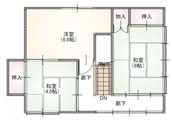 Tsuruoka City, Hakusan (Uzen-Oyama Station) 2-story 9DK