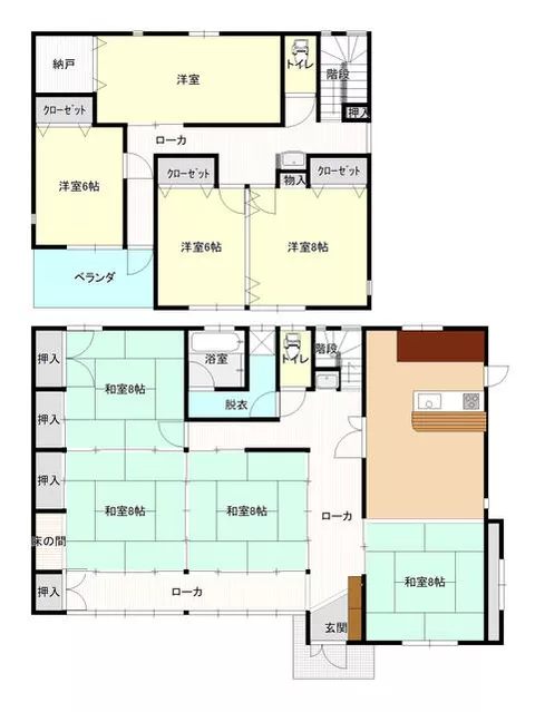 Soma District, Iitate Village, Ashihara (Haranomachi Station) 2-story 7LDK